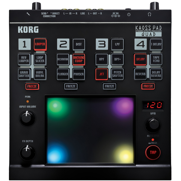 Korg KAOSS PAD QUAD Korg KAOSS PAD QUAD DJ Приборы эффектов