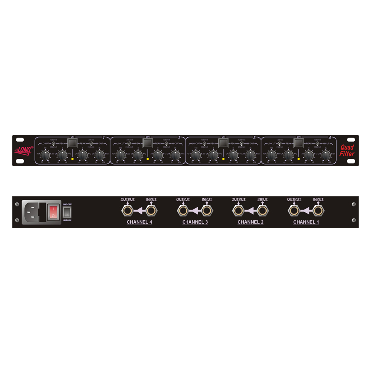 LONG Quad Filter LONG Quad Filter Частотная обработка звука