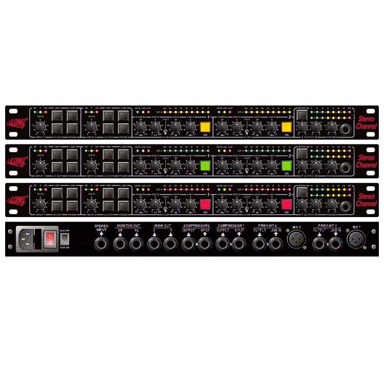 LONG Stereo Channel Предусилители