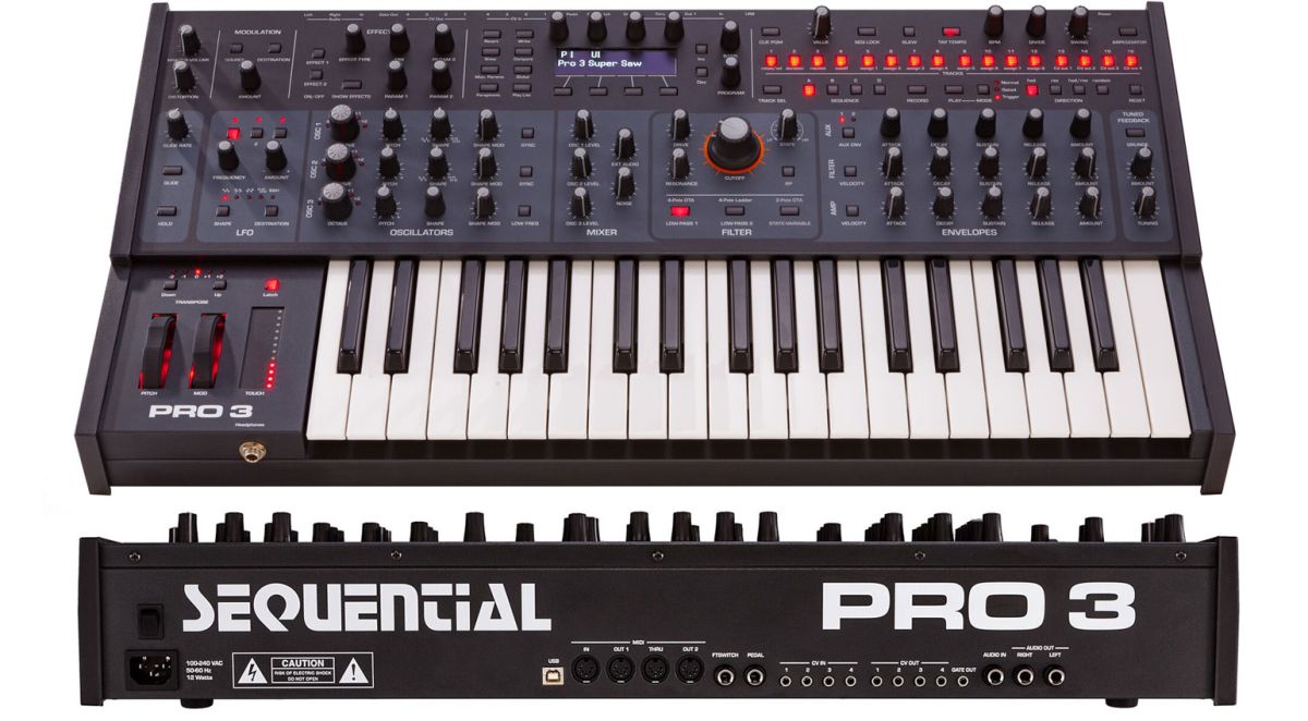Sequential (Dave Smith)  Pro 3 Клавишные гибридные синтезаторы