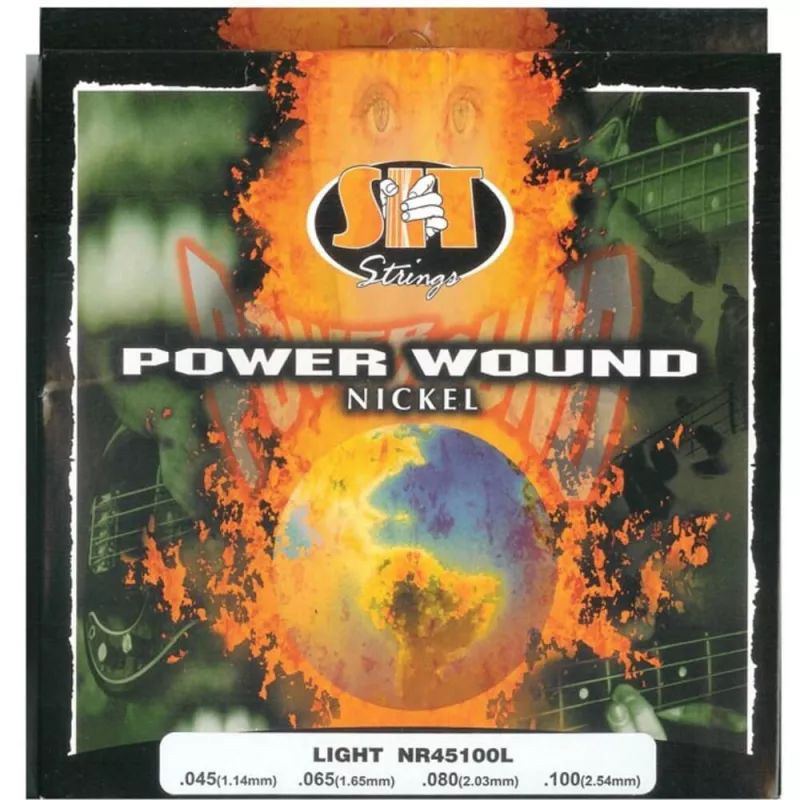 S.I.T. Strings NR45100L Powerwound Nickel S.I.T. Strings NR45100L Powerwound Nickel Струны для бас-гитар