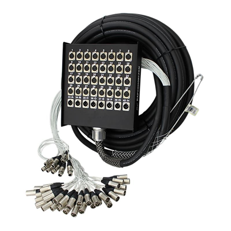 Rapco NSPL32X8-100FF 32х8 Сценические мультикоры