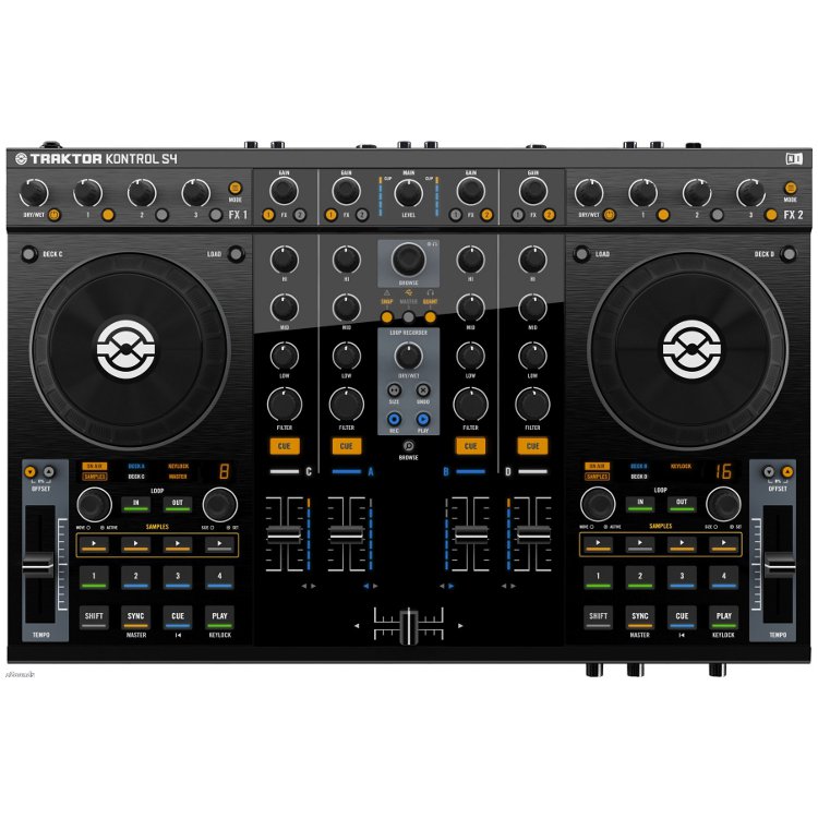 Native Instruments Traktor Kontrol S4 RF Native Instruments Traktor Kontrol S4 RF DJ Контроллеры