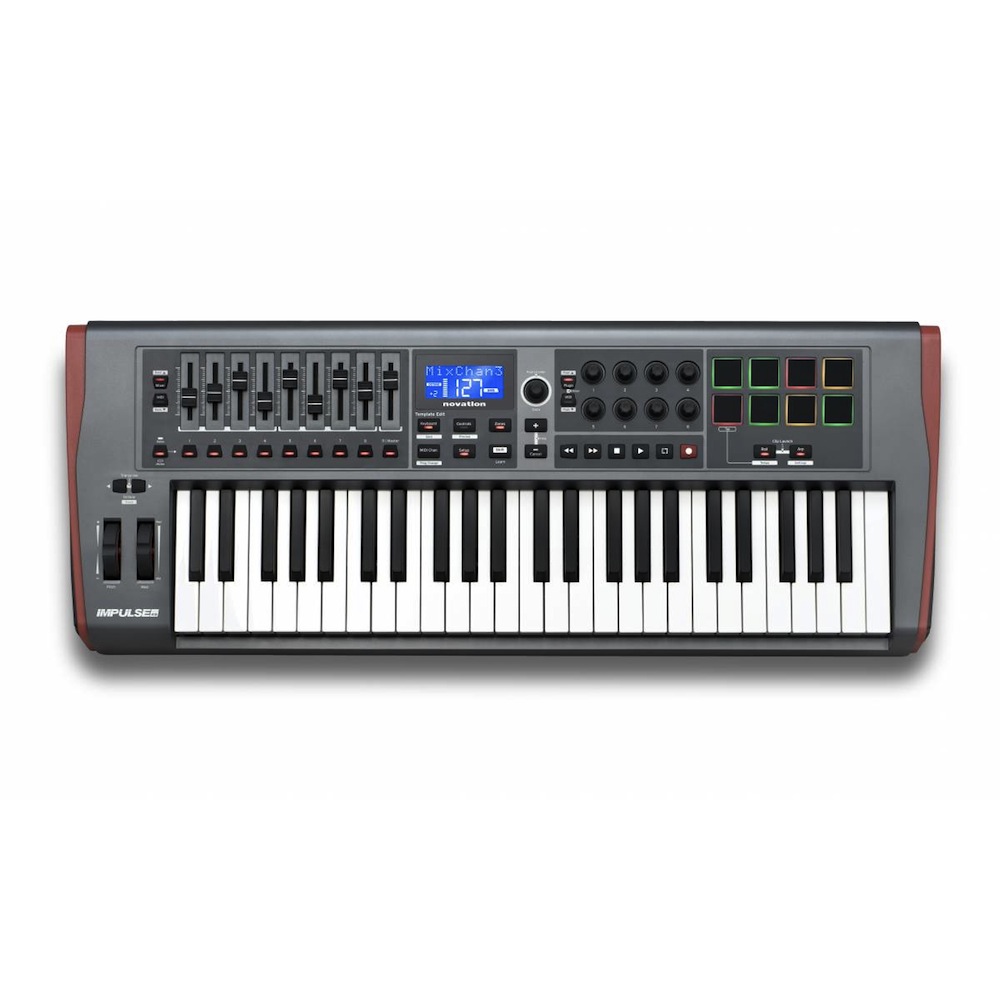 Novation Impulse 49 Миди-клавиатуры