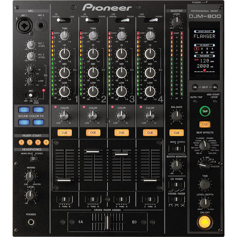 Pioneer DJM-800 Pioneer DJM-800 DJ микшерные пульты