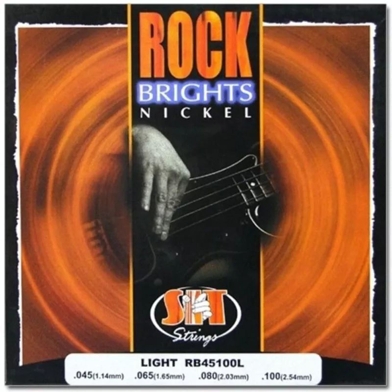 S.I.T.Strings RB45100L Rock Brite Nickel S.I.T.Strings RB45100L Rock Brite Nickel Струны для бас-гитар