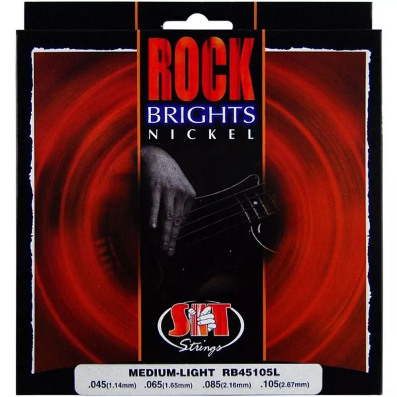 S.I.T. Strings RB45105L Rock Brite Nickel S.I.T. Strings RB45105L Rock Brite Nickel Струны для бас-гитар