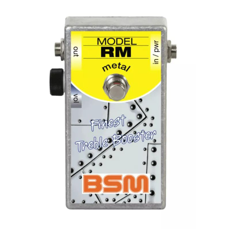 Treble Booster RM-Metal BSM Treble Booster RM-Metal BSM Педали эффектов для гитар