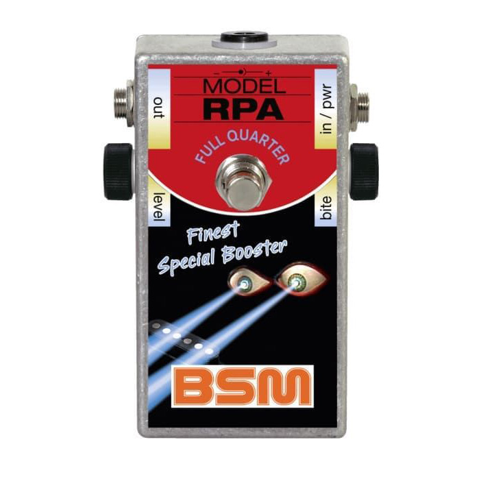 Treble Booster RPA Full Quarter BSM Treble Booster RPA Full Quarter BSM Педали эффектов для гитар