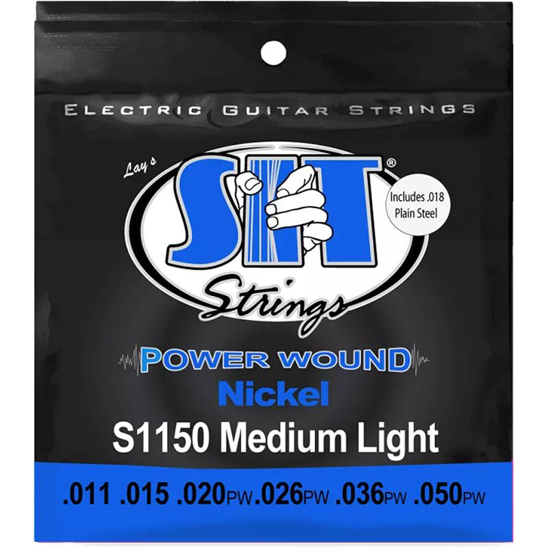 S.I.T. Strings S1150 Powerwound Nickel Electric Medium Light Cтруны для электрогитар