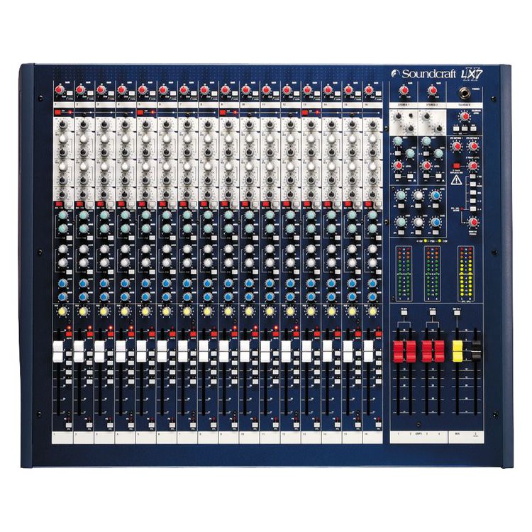 Soundcraft SPIRIT LX7ii 16CH 16+4-4-3 Аналоговые микшеры
