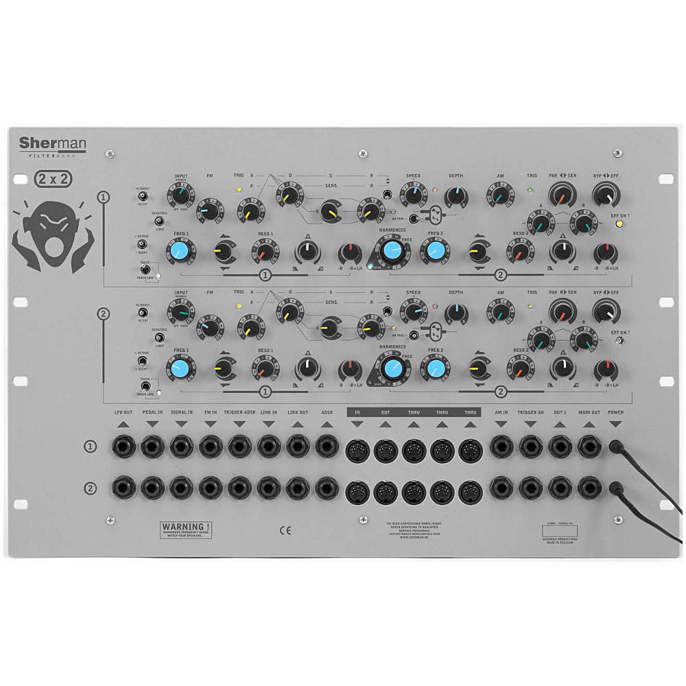 Sherman Filterbank 2 Double Rack Настольные аналоговые синтезаторы