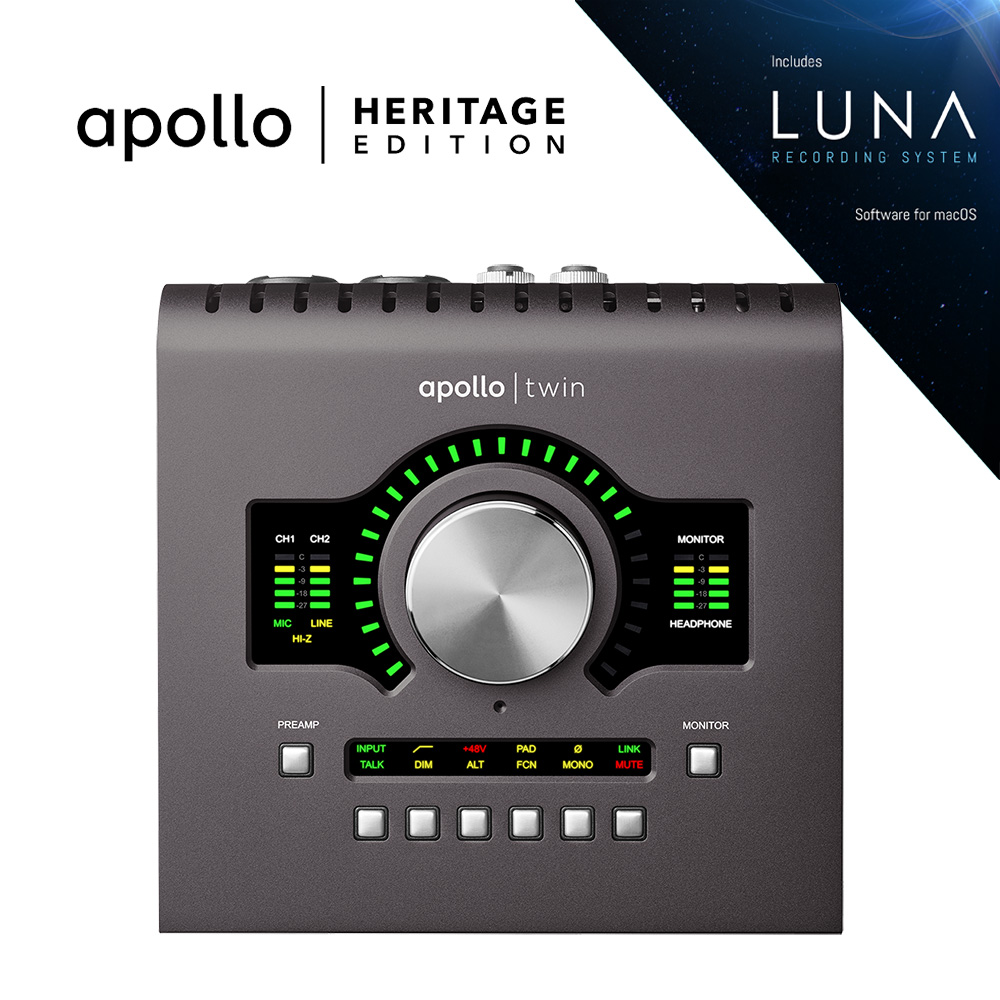 Universal Audio Apollo Twin MkII Heritage Edition Звуковые карты Thunderbolt