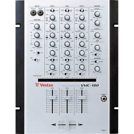 Vestax VMC-180 DJ микшерные пульты