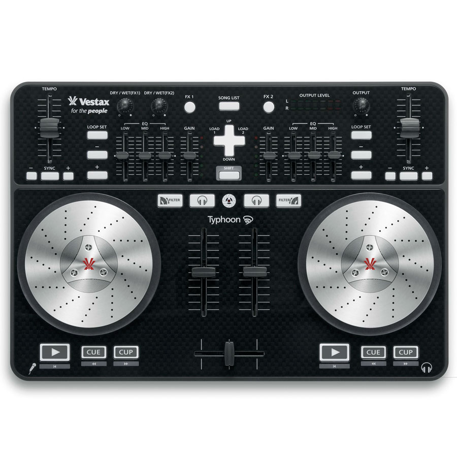 Vestax Typhoon Black DJ Контроллеры