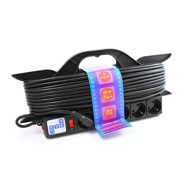 Power Cube PC-LG5-R-40 Кабель в катушках