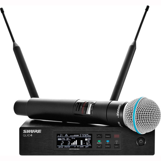 Shure Qlxd24e/b58 P51 Shure Qlxd24e/b58 P51 Вокальные радиосистемы