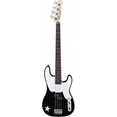 Fender Squier MIKE DRINT PRECISION BASS BLACK Бас-гитары