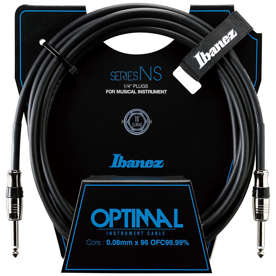 Ibanez NS10 Instrument Cable 3m Black Различное Музыкальное Оборудование