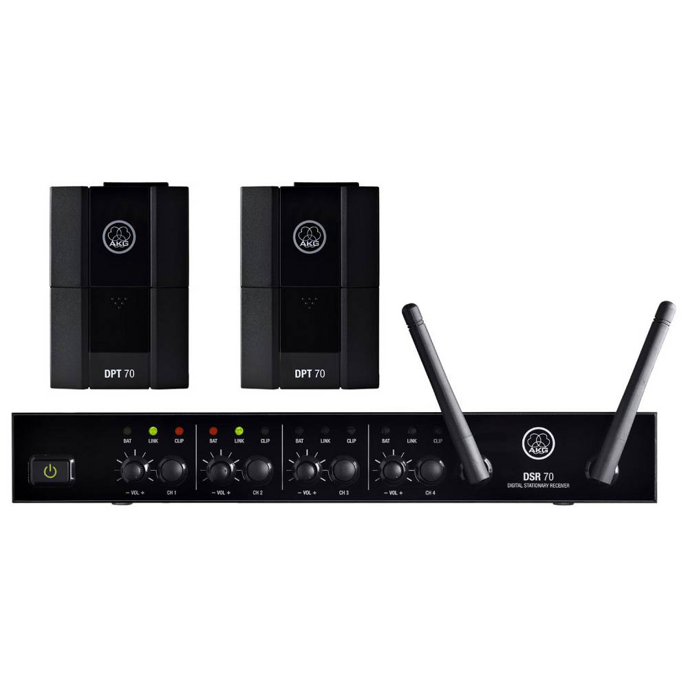 AKG DMS70 Q Instrumental Set Dual Радиомикрофоны
