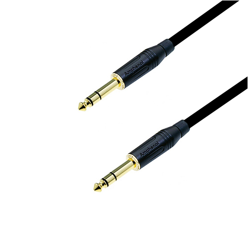 Кабель Jack - Jack 6.3 mm TRS Amphenol 5м Кабель Jack - Jack 6.3 mm TRS Amphenol 5м 1. Jack - Jack 6.3 mm TRS