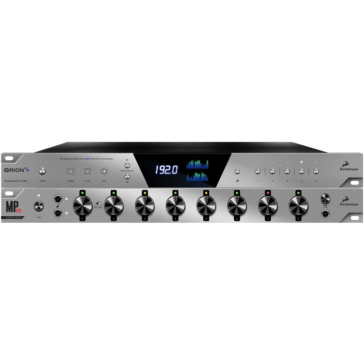 Antelope Audio Orion 32 THB + MP8d Antelope Audio Orion 32 THB + MP8d АЦП-ЦАП преобразователи