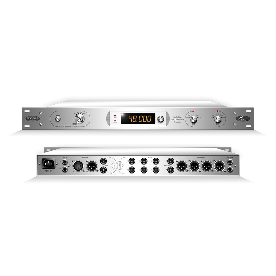 Antelope Audio Isochrone DA Antelope Audio Isochrone DA АЦП-ЦАП преобразователи