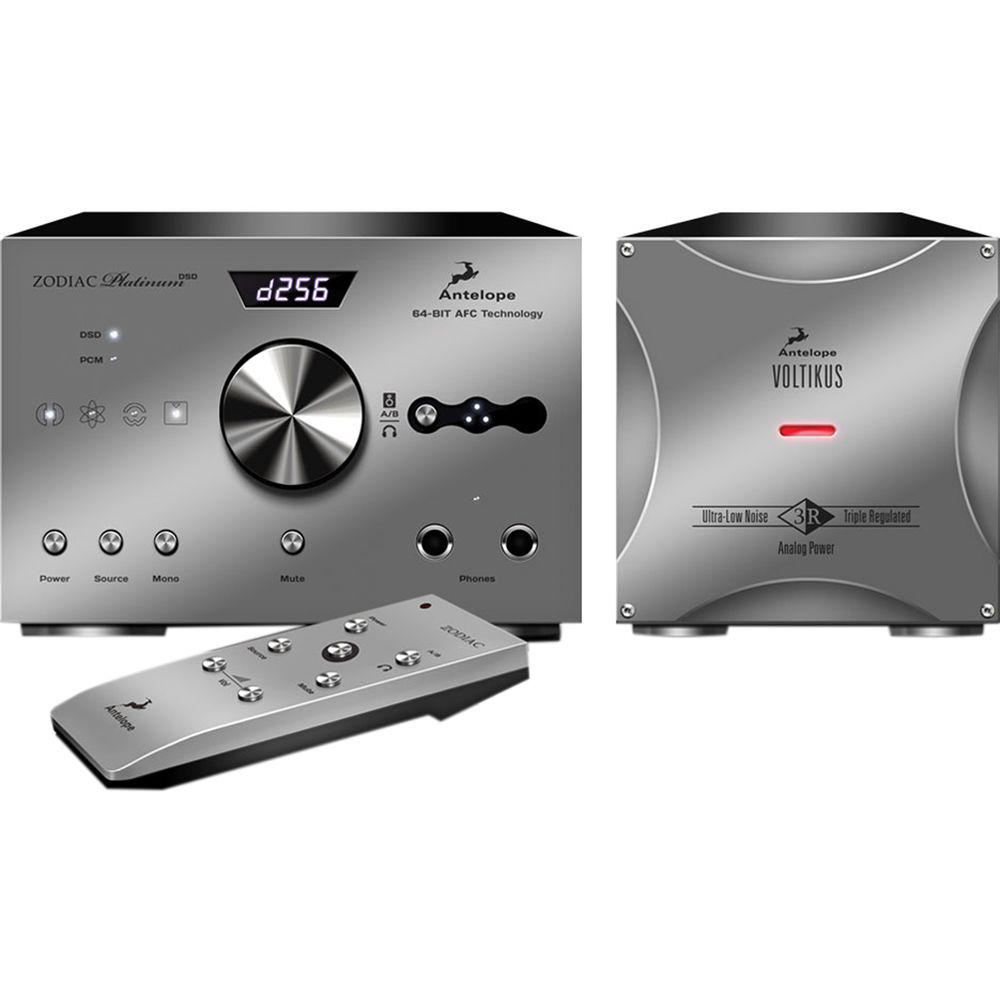 Antelope Audio Zodiac Platinum DSD DAC + Voltikus Antelope Audio Zodiac Platinum DSD DAC + Voltikus АЦП-ЦАП преобразователи