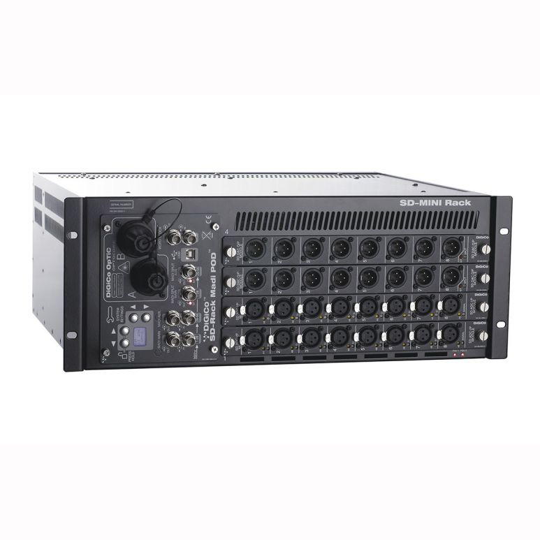 DiGiCo SD-MINI Rack, ST Optics DiGiCo SD-MINI Rack, ST Optics Цифровые микшерные пульты