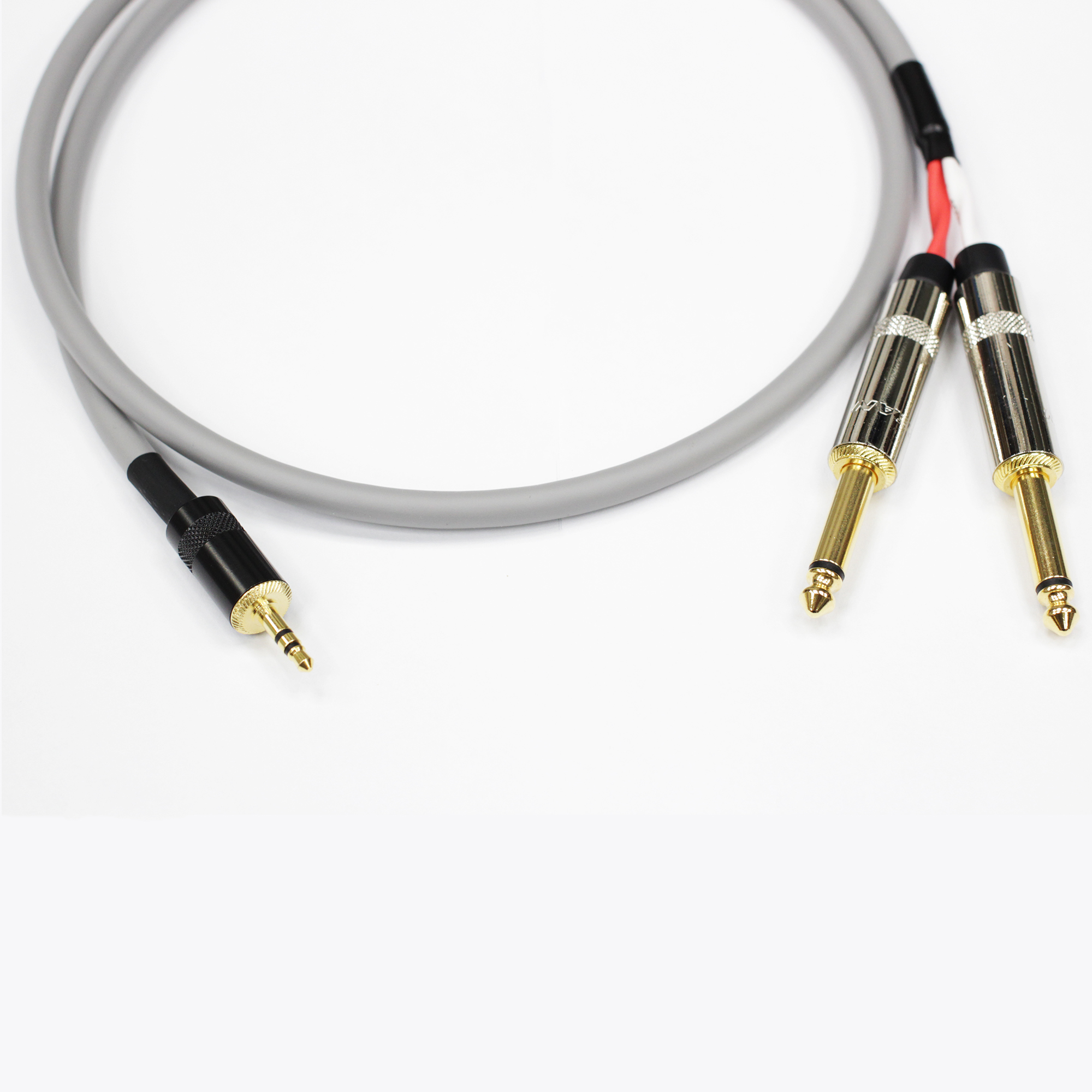Кабель minijack 3.5 mm stereo - 2 Jack 6.3 mm mono Rean-Canare 2м Кабель minijack 3.5 mm stereo - 2 Jack 6.3 mm mono Rean-Canare 2м 3. minijack 3.5 mm stereo - 2 Jack 6.3 mm mono
