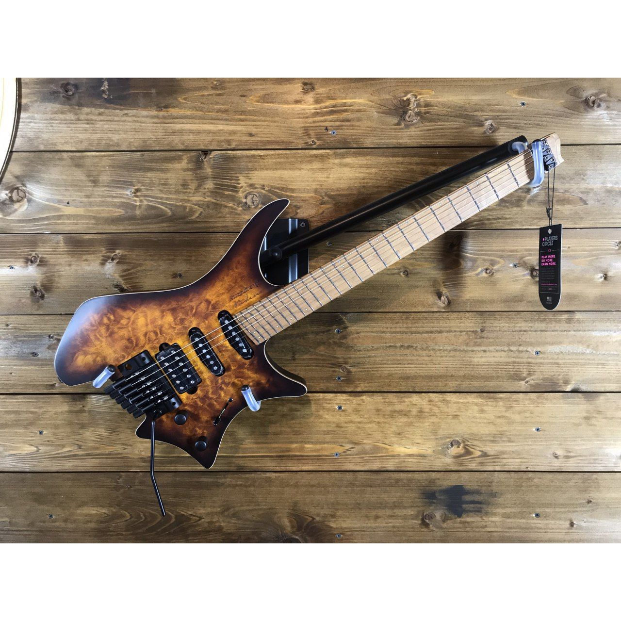 Strandberg Boden Standard 6 Tremolo Maple Quilt Bengal Burst Электрогитары