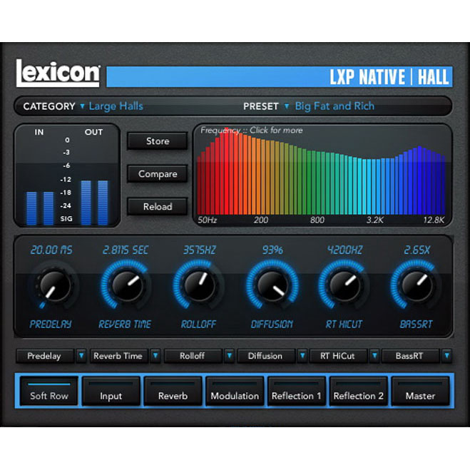Lexicon LXPPLUGRB Виртуальные инструменты и плагины
