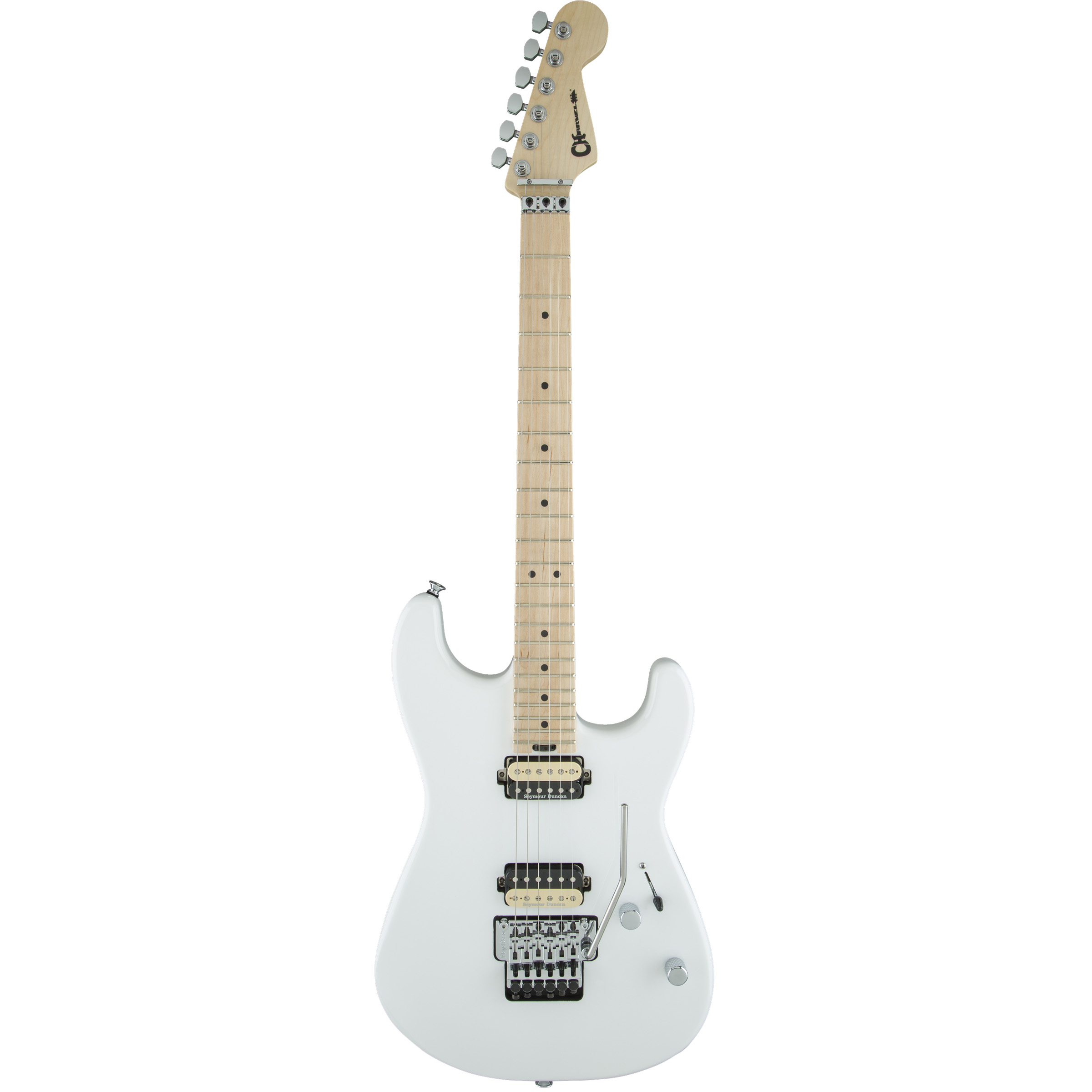 Charvel Pro-Mod San Dimas® Style 1 HH FR, Maple Fingerboard, Snow White Charvel Pro-Mod San Dimas® Style 1 HH FR, Maple Fingerboard, Snow White Электрогитары
