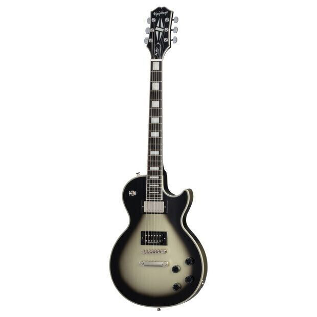 Epiphone Adam Jones Les Paul Custom Art Collection: Korin Faught’s “Sensation” Antique Silverburst Электрогитары