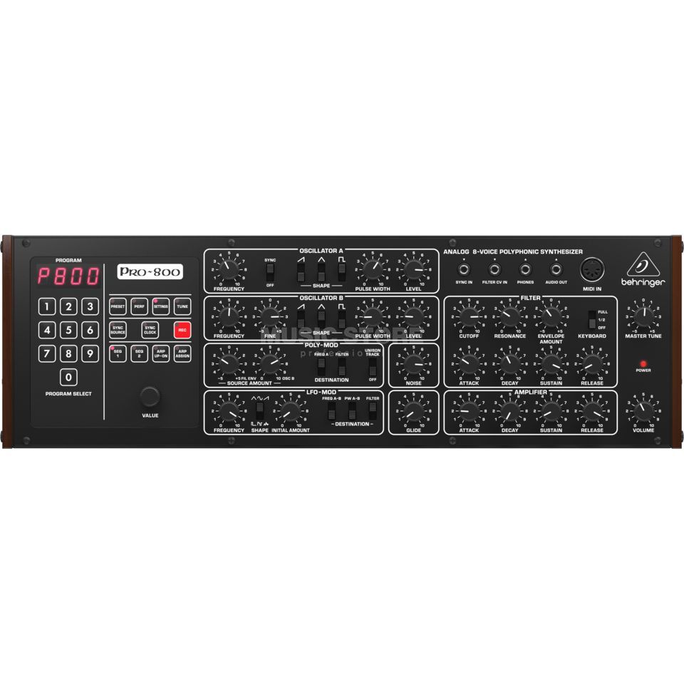 Behringer Pro-800 Behringer Pro-800 Настольные аналоговые синтезаторы