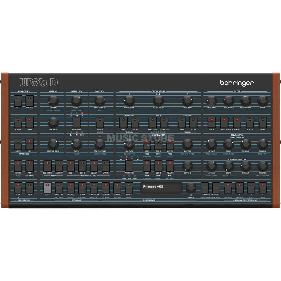 Behringer UB-Xa D Behringer UB-Xa D Настольные аналоговые синтезаторы