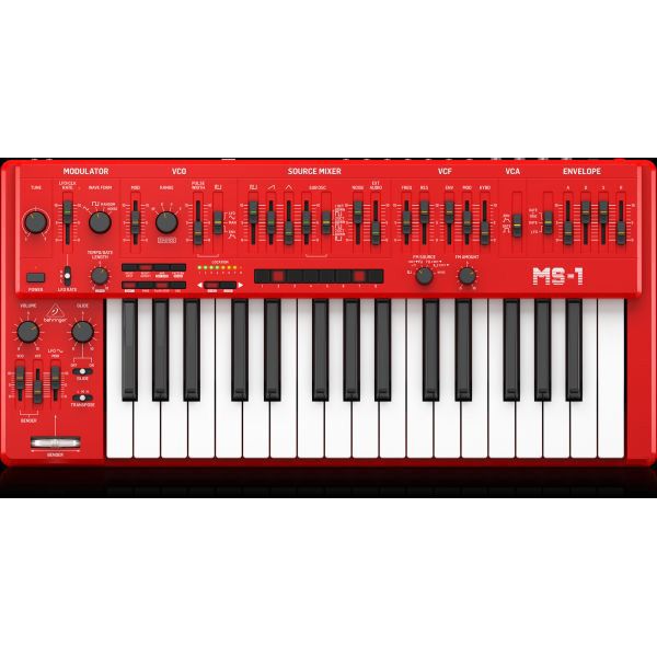 Behringer MS-1-RD Клавишные аналоговые синтезаторы