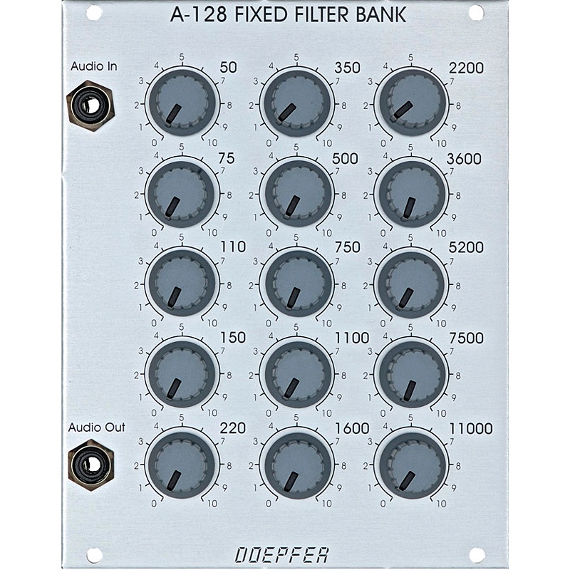 Doepfer A-128 Fixed Filter Bank Doepfer A-128 Fixed Filter Bank Eurorack модули