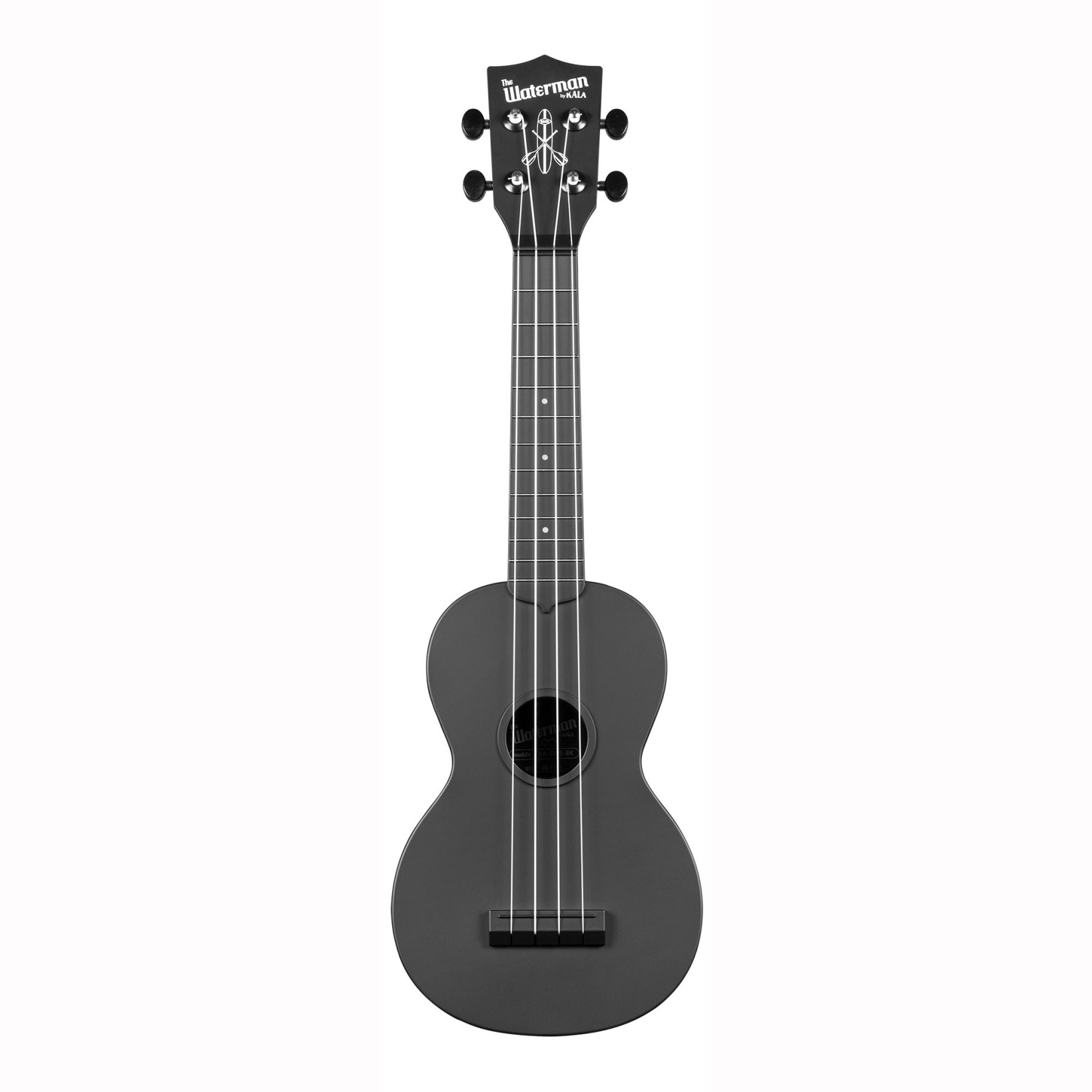 Waterman By Kala Ka-swb-bk Matte Black Sorpano Ukulele Гитары акустические