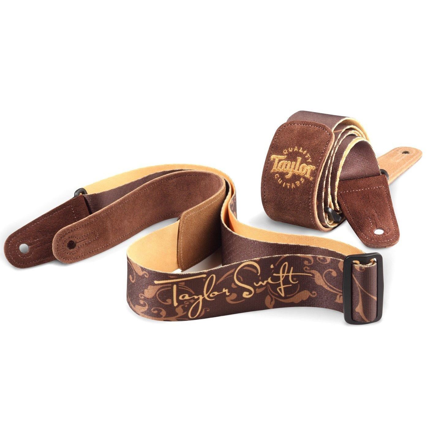 Taylor 66000 Taylor Swift Signature Guitar Strap, Brown Ремни для гитар