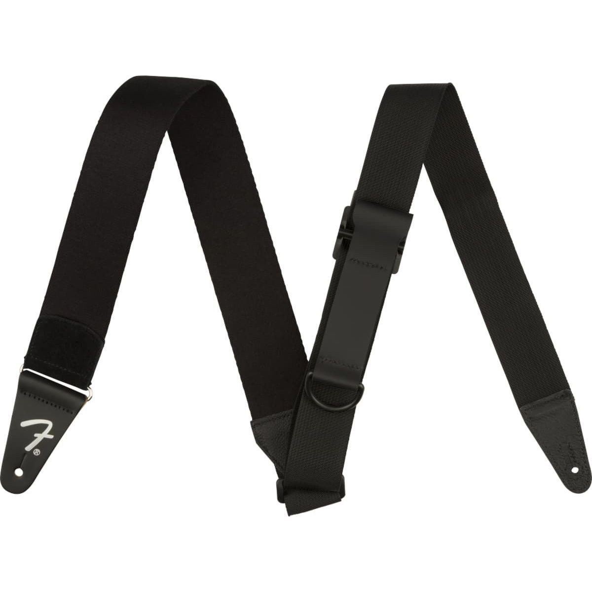 Fender Right Height Rayon Strap Black Ремни для гитар