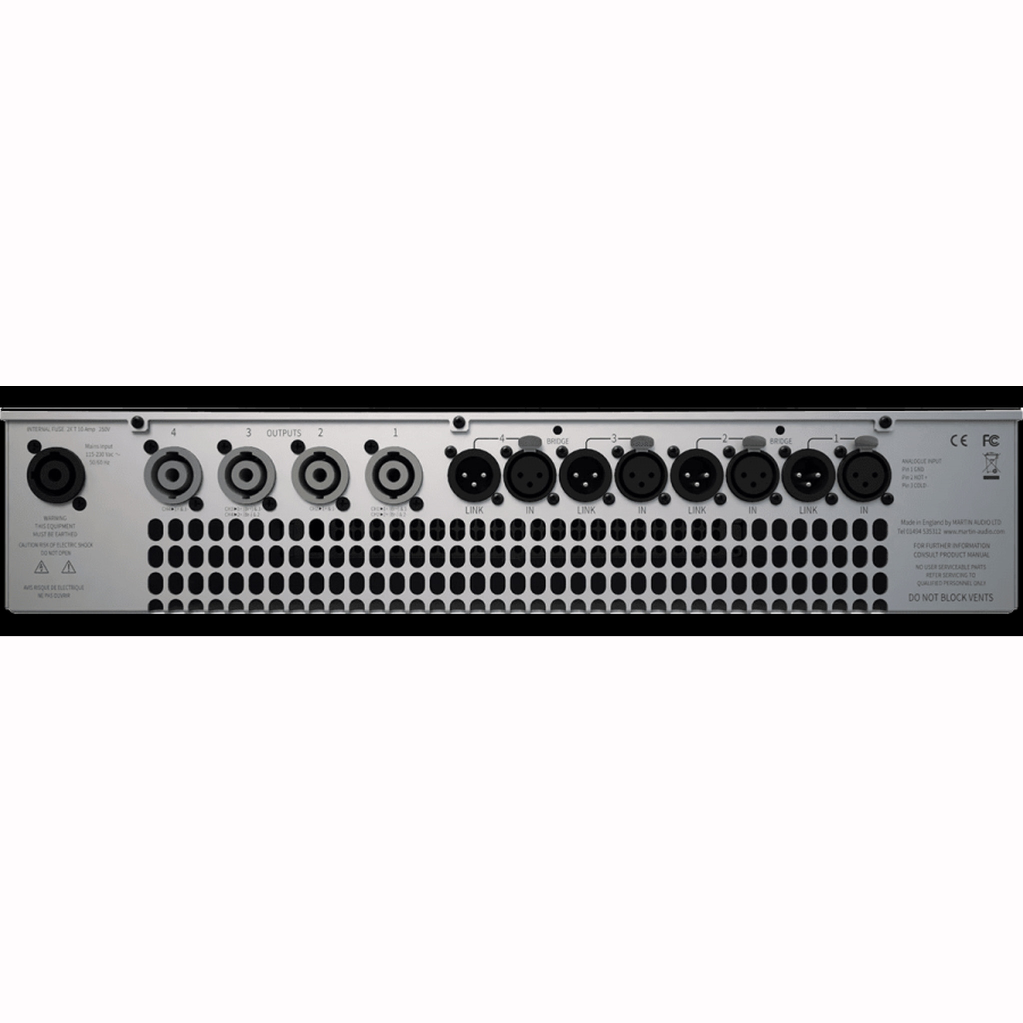 Martin Audio Via 5004 Инсталляционные усилители мощности
