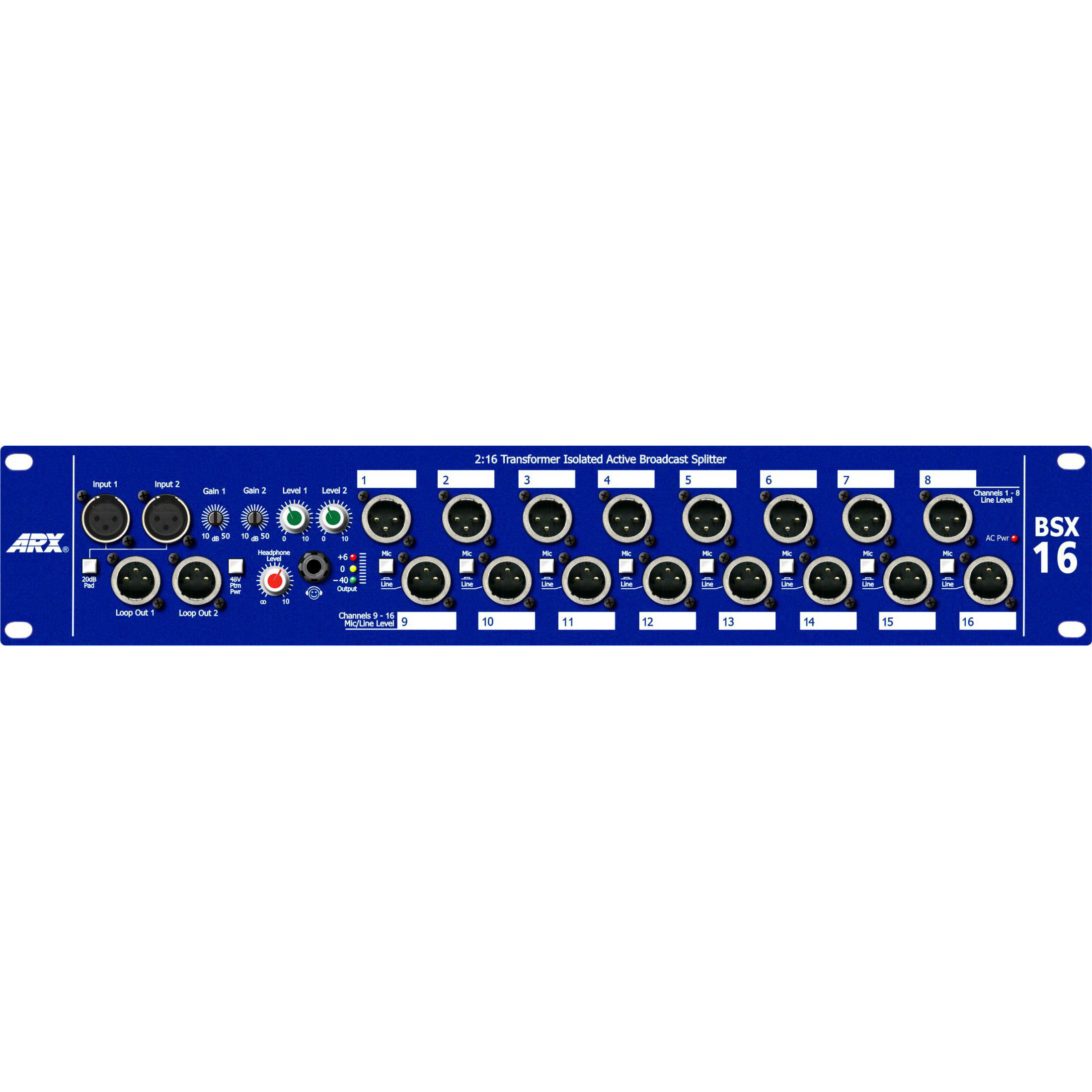 ARX BSX 16 ARX BSX 16 Коммутация студийная