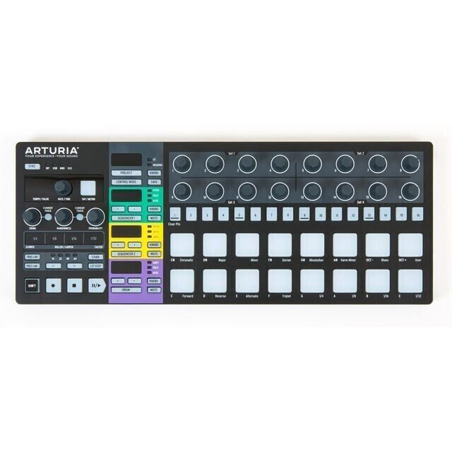 Arturia BeatStep pro black + cv/kit Arturia BeatStep pro black + cv/kit Настольные сэмплеры и драм-машины