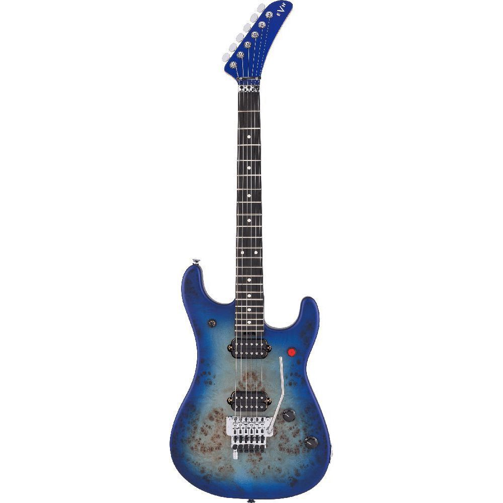EVH 5150 Series Deluxe Poplar Burl Aqua Burst Электрогитары