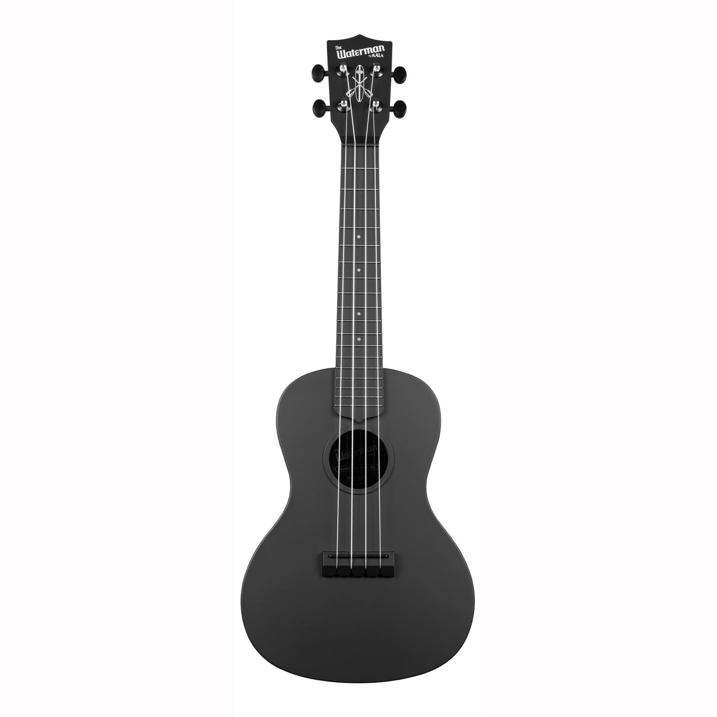 Waterman By Kala Ka-cwb-bk Kala Waterman Black, Matte, Concert Ukulele W/bag Waterman By Kala Ka-cwb-bk Kala Waterman Black, Matte, Concert Ukulele W/bag Гитары акустические