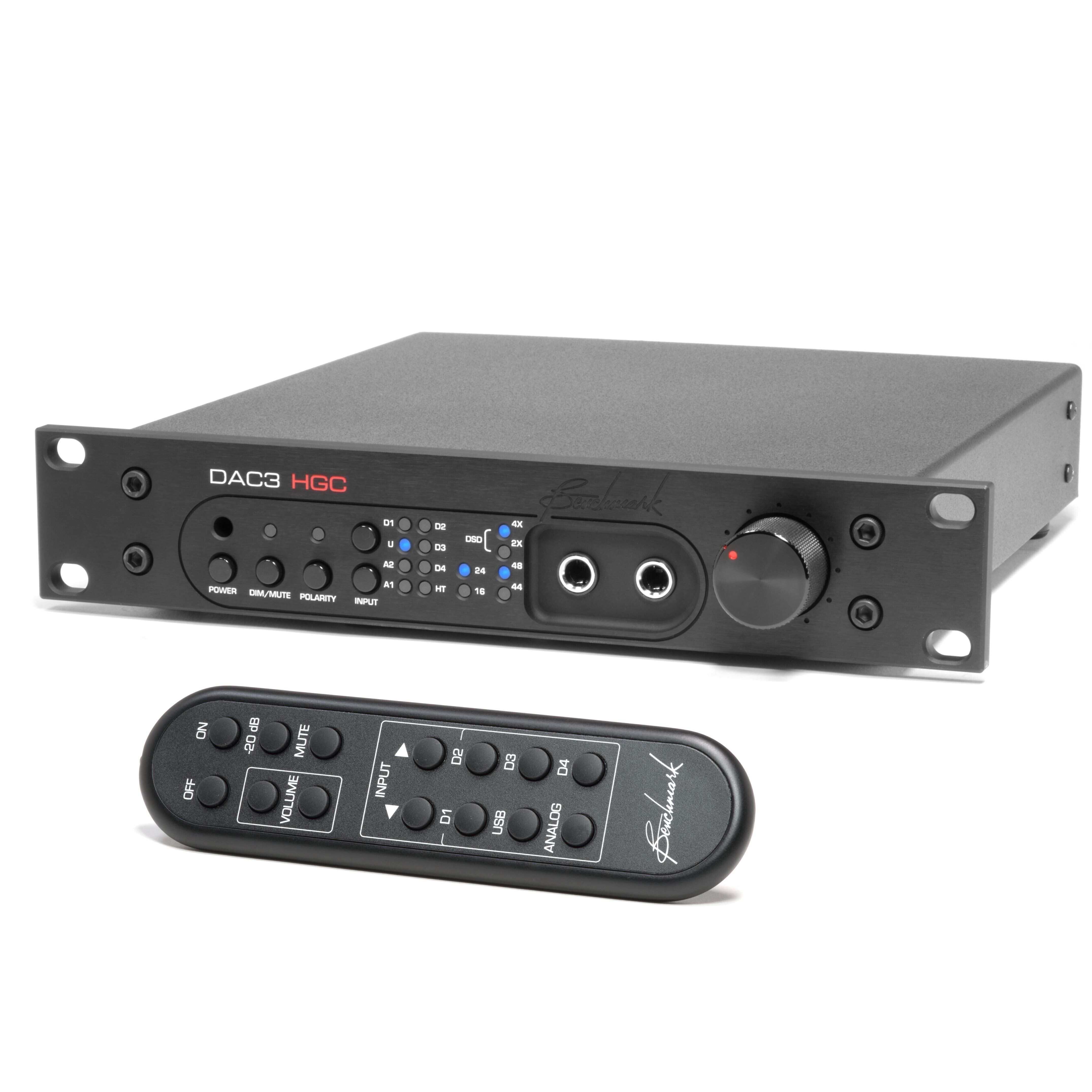 Benchmark DAC3 HGC Rack Mount- Black Benchmark DAC3 HGC Rack Mount- Black АЦП-ЦАП преобразователи