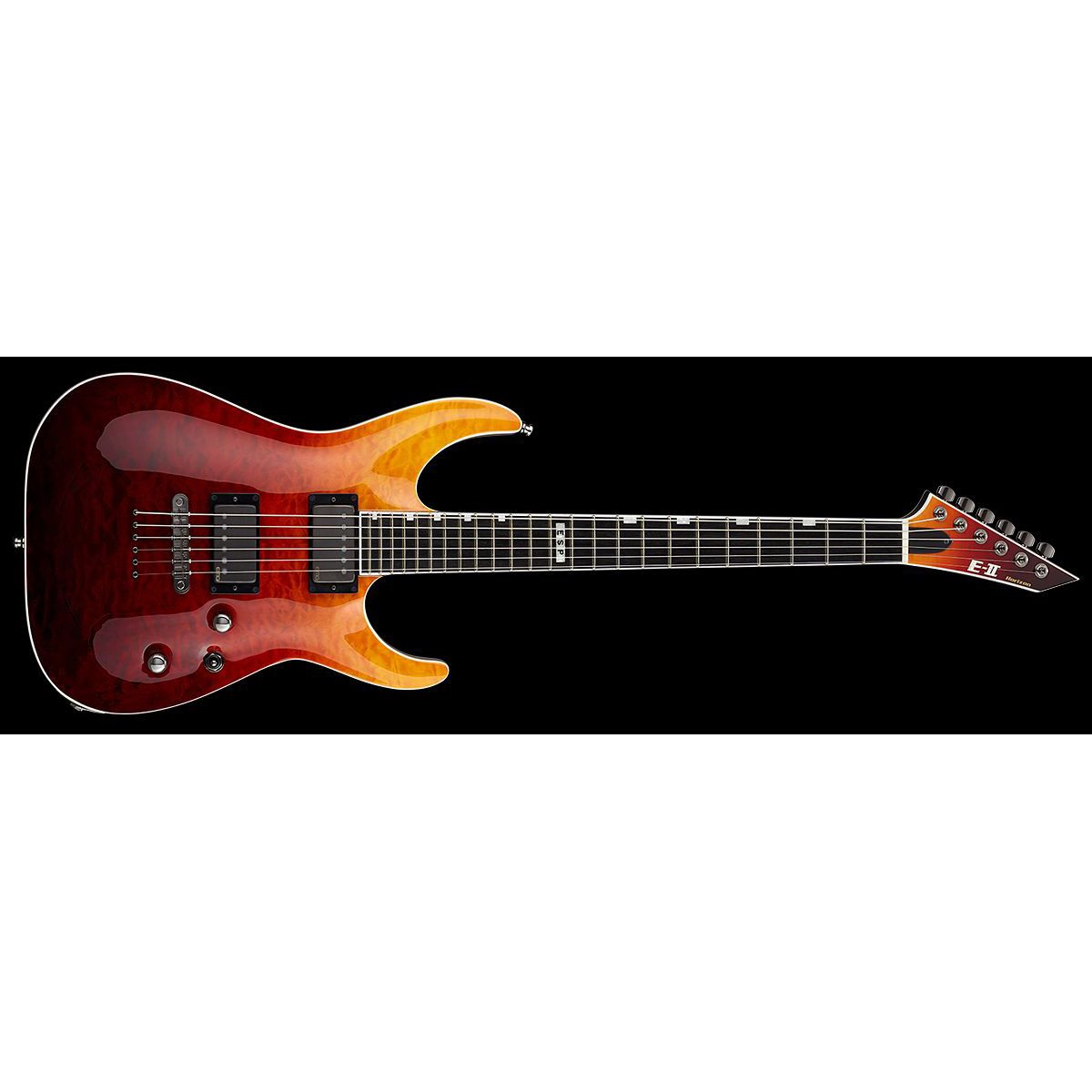 ESP E-II HORIZON NT-II Tiger Eye Amber Fade Электрогитары