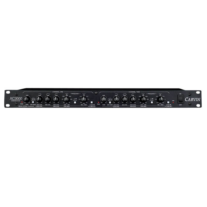 Carvin XC3000 Частотная обработка звука