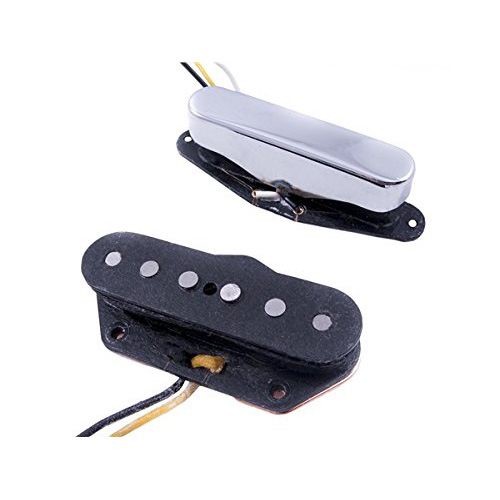 Fender Twisted Tele Pickups, Black/Chrome (2) Звукосниматели
